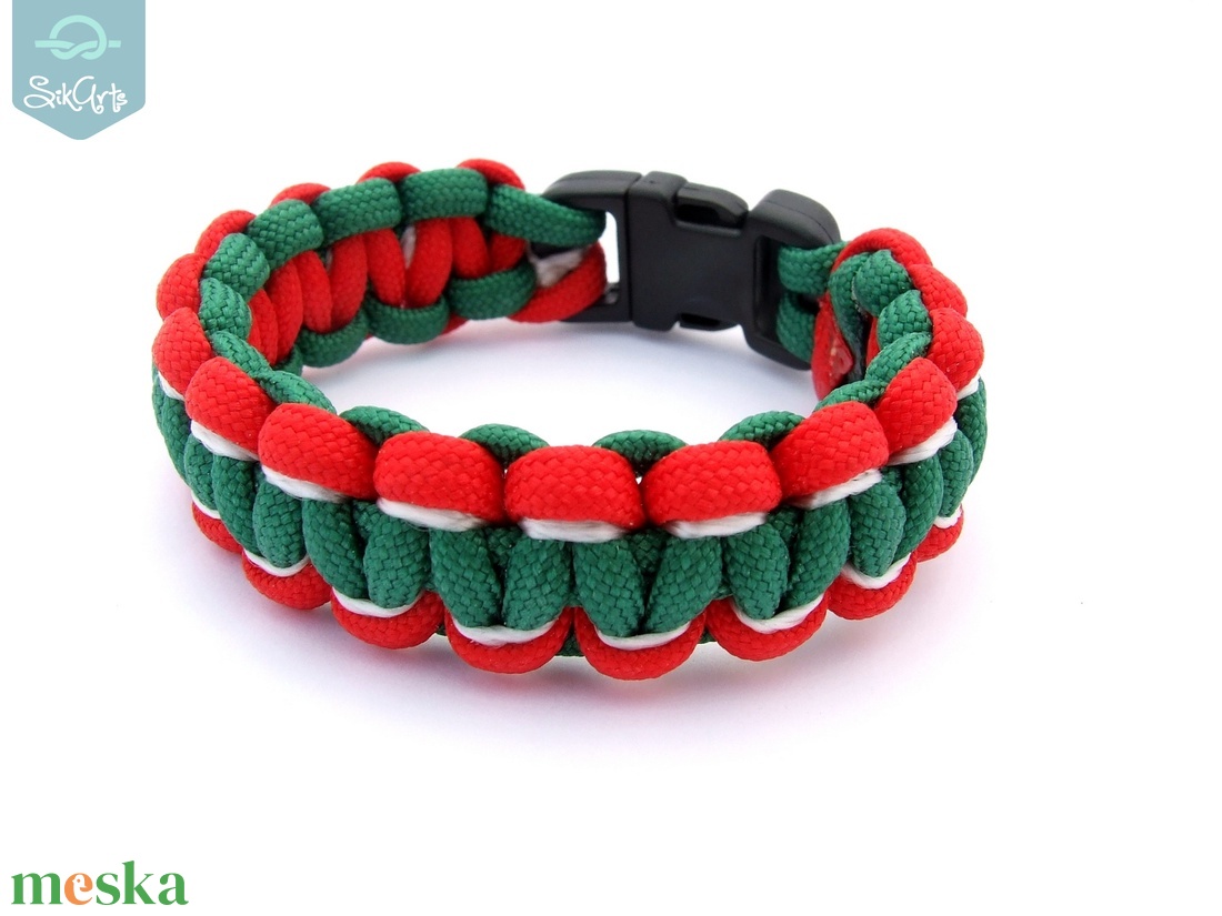 MAGYAROS paracord karkötő I. - ékszer - karkötő - fonott karkötő - Meska.hu MAGYAROS paracord karkötő I. - ékszer - karkötő - fonott karkötő - Meska.hu
