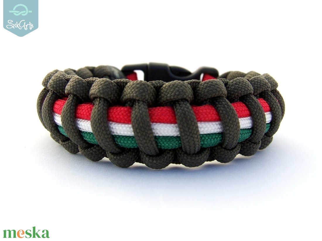 MAGYAROS paracord karkötő VII. - ékszer - karkötő - fonott karkötő - Meska.hu MAGYAROS paracord karkötő VII. - ékszer - karkötő - fonott karkötő - Meska.hu