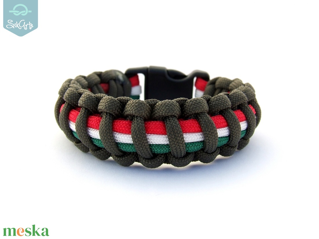 MAGYAROS paracord karkötő VII. - ékszer - karkötő - fonott karkötő - Meska.hu MAGYAROS paracord karkötő VII. - ékszer - karkötő - fonott karkötő - Meska.hu