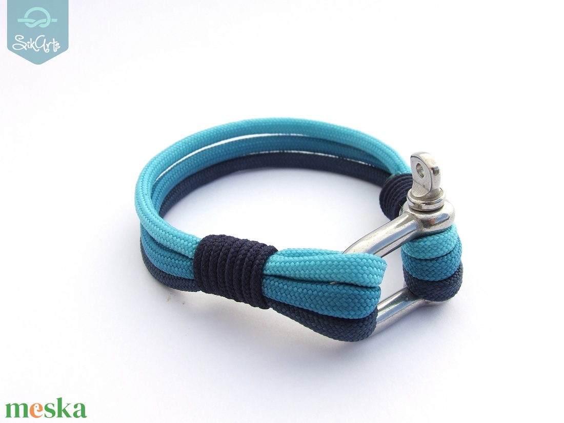 NAUTICAL paracord karkötő - Ocean - ékszer - karkötő - fonott karkötő - Meska.hu NAUTICAL paracord karkötő - Ocean - ékszer - karkötő - fonott karkötő - Meska.hu