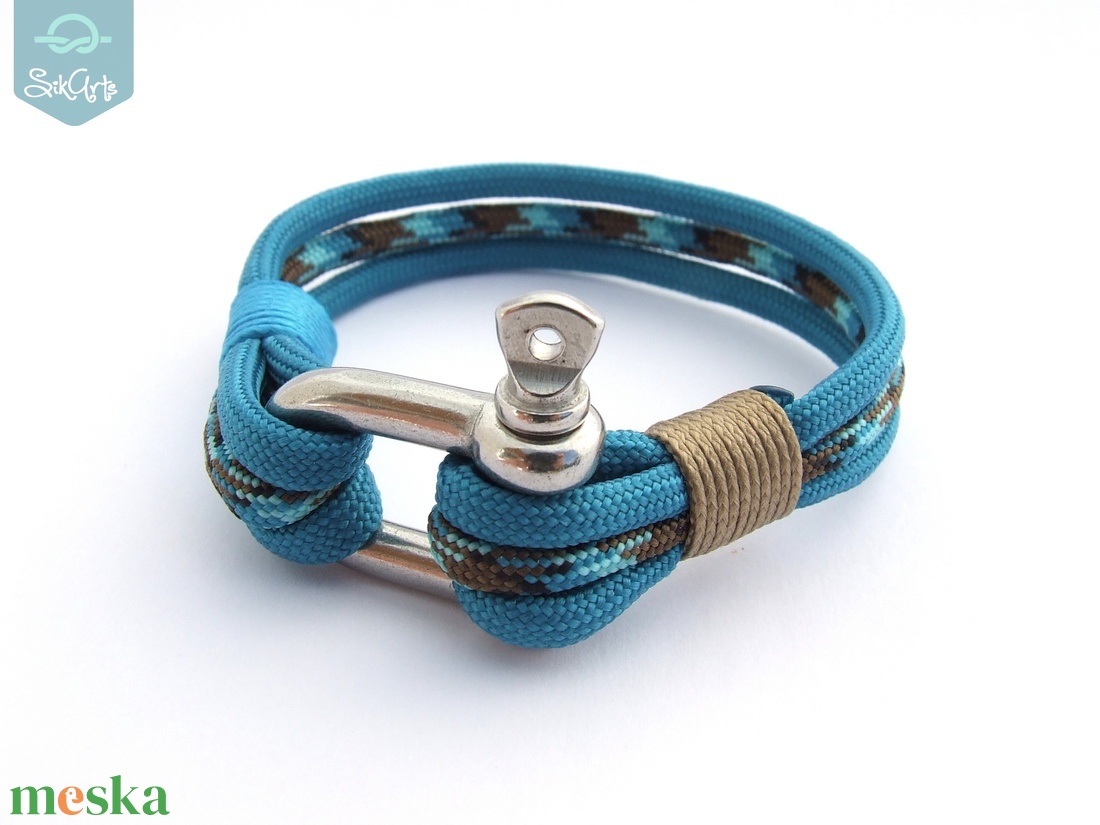 NAUTICAL paracord karkötő - Caribean - ékszer - karkötő - fonott karkötő - Meska.hu NAUTICAL paracord karkötő - Caribean - ékszer - karkötő - fonott karkötő - Meska.hu