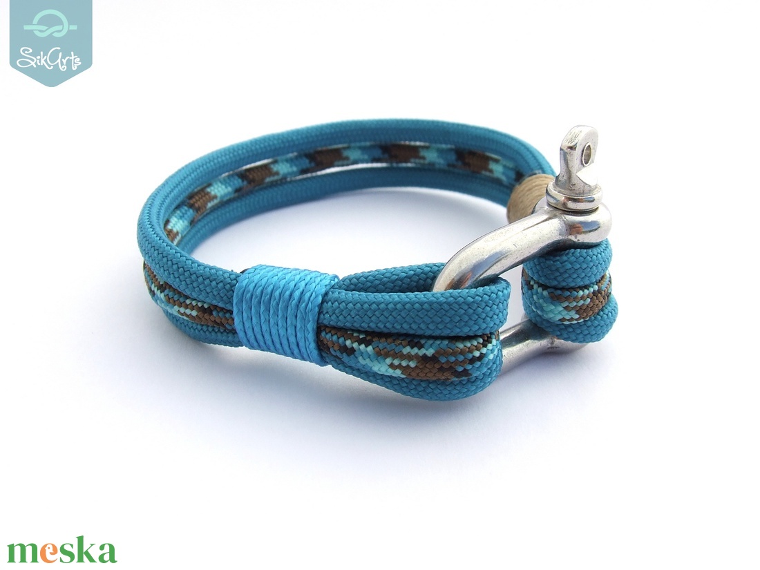 NAUTICAL paracord karkötő - Caribean - ékszer - karkötő - fonott karkötő - Meska.hu NAUTICAL paracord karkötő - Caribean - ékszer - karkötő - fonott karkötő - Meska.hu