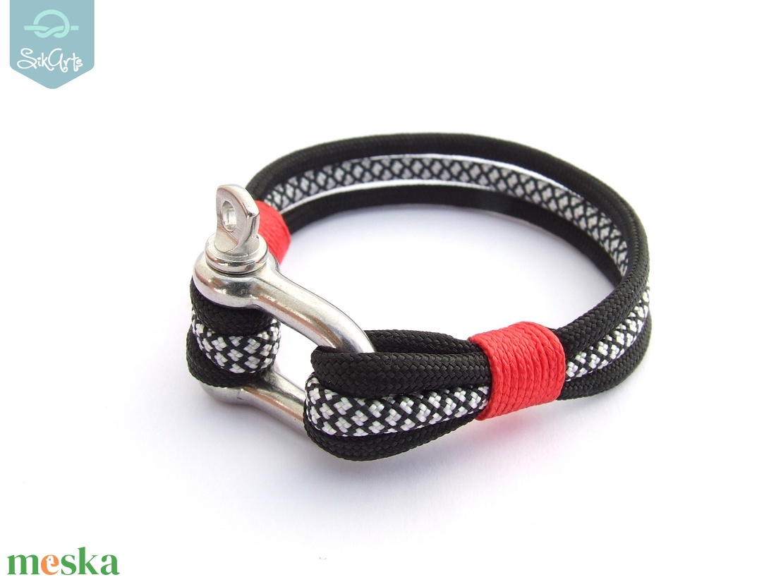 NAUTICAL paracord karkötő - Black Diamond - ékszer - karkötő - fonott karkötő - Meska.hu NAUTICAL paracord karkötő - Black Diamond - ékszer - karkötő - fonott karkötő - Meska.hu