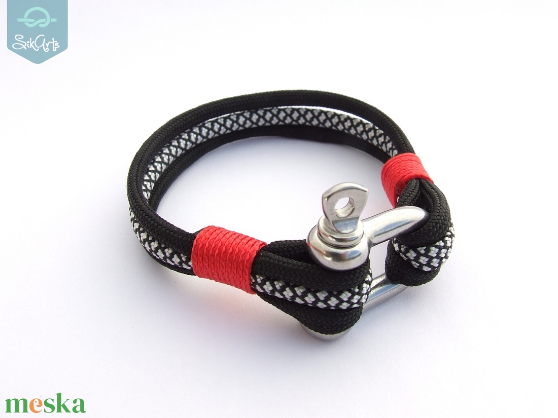 NAUTICAL paracord karkötő - Black Diamond - ékszer - karkötő - fonott karkötő - Meska.hu NAUTICAL paracord karkötő - Black Diamond - ékszer - karkötő - fonott karkötő - Meska.hu