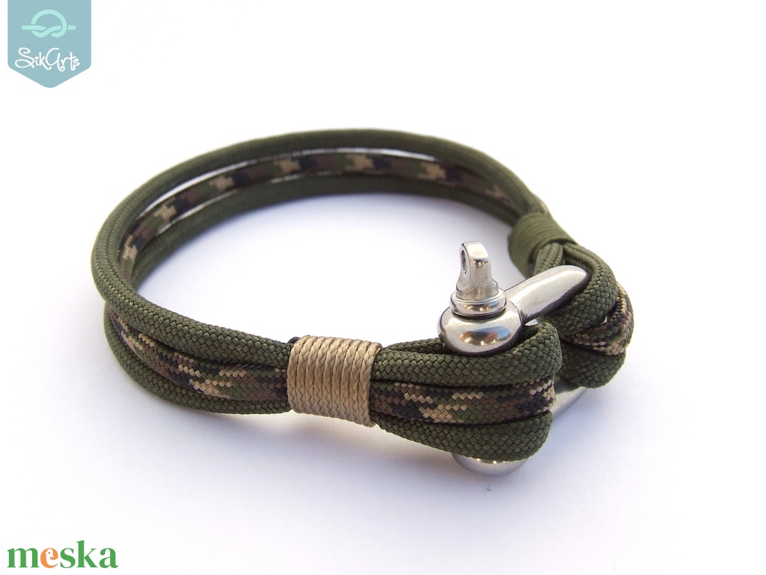 NAUTICAL paracord karkötő - Forest - ékszer - karkötő - fonott karkötő - Meska.hu NAUTICAL paracord karkötő - Forest - ékszer - karkötő - fonott karkötő - Meska.hu