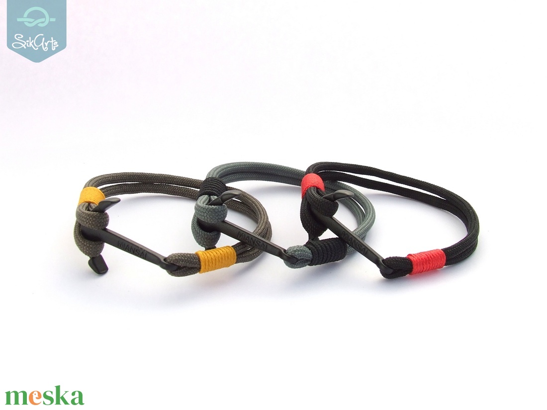 Anchor paracord karkötő - Anthracite - ékszer - karkötő - fonott karkötő - Meska.hu Anchor paracord karkötő - Anthracite - ékszer - karkötő - fonott karkötő - Meska.hu