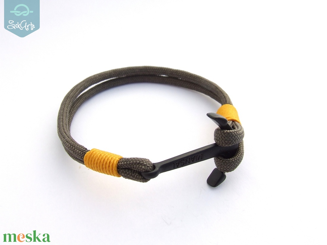 Anchor paracord karkötő - Gunmetal - ékszer - karkötő - fonott karkötő - Meska.hu Anchor paracord karkötő - Gunmetal - ékszer - karkötő - fonott karkötő - Meska.hu