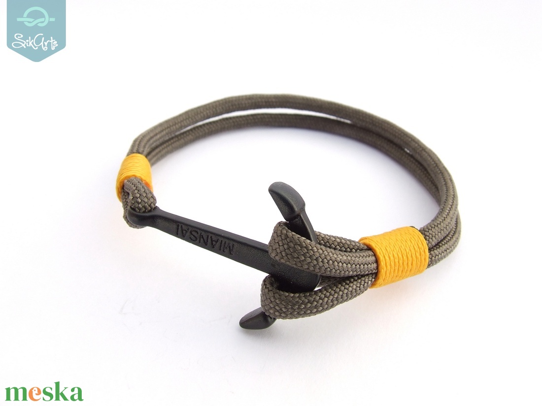 Anchor paracord karkötő - Gunmetal - ékszer - karkötő - fonott karkötő - Meska.hu Anchor paracord karkötő - Gunmetal - ékszer - karkötő - fonott karkötő - Meska.hu