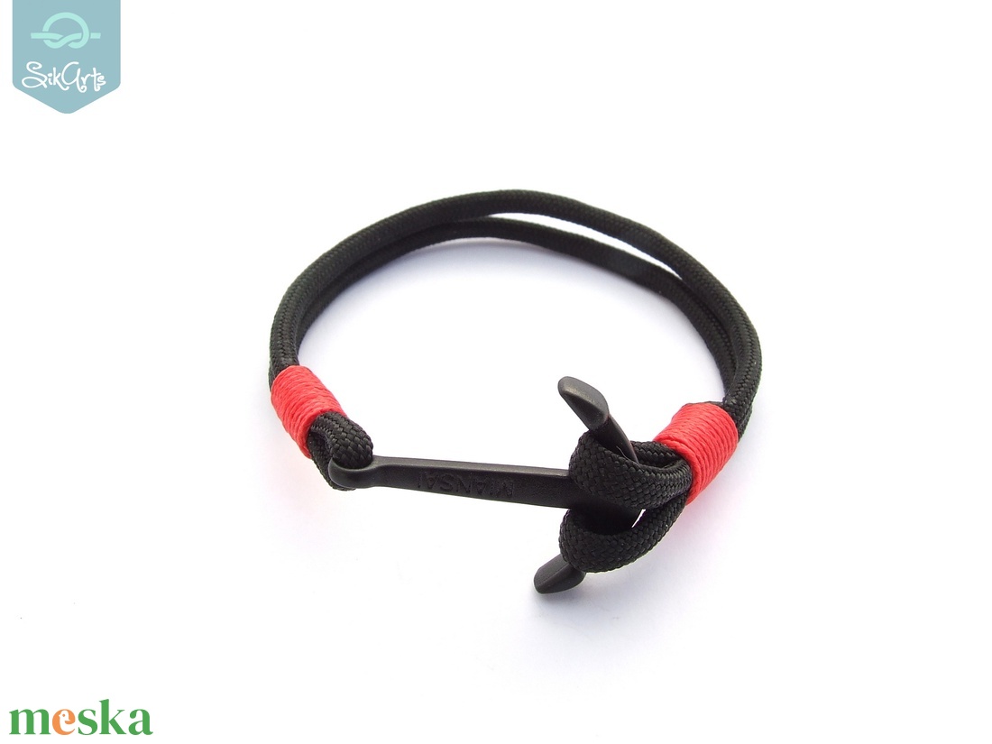 Anchor paracord karkötő - Midnight - ékszer - karkötő - fonott karkötő - Meska.hu Anchor paracord karkötő - Midnight - ékszer - karkötő - fonott karkötő - Meska.hu