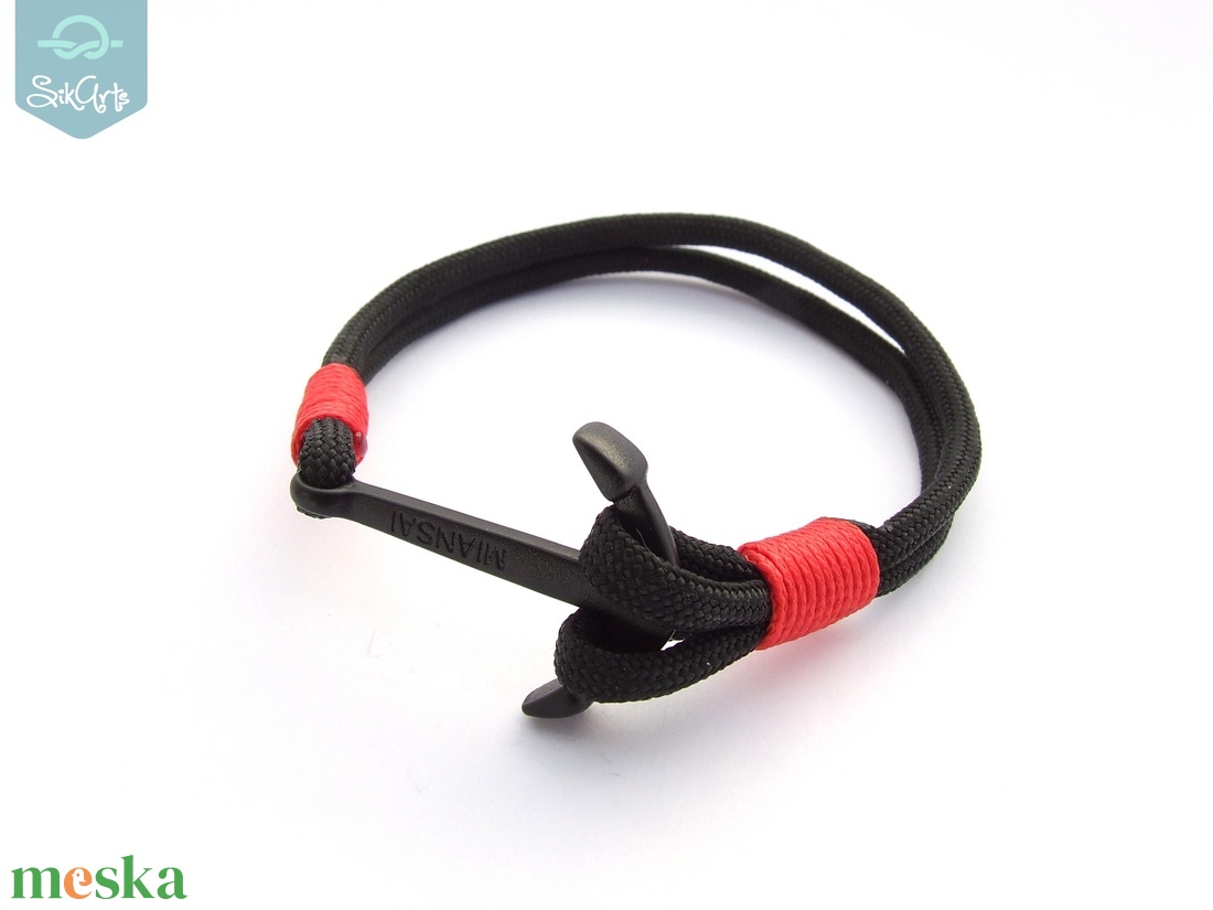 Anchor paracord karkötő - Midnight - ékszer - karkötő - fonott karkötő - Meska.hu Anchor paracord karkötő - Midnight - ékszer - karkötő - fonott karkötő - Meska.hu