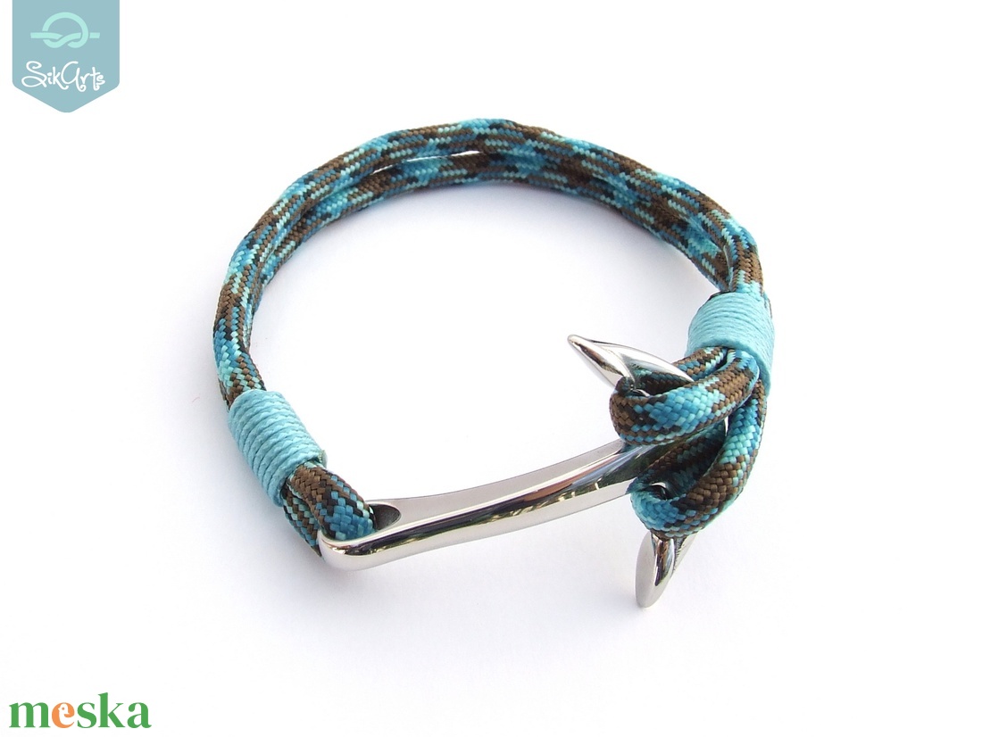Anchor paracord karkötő - Abyssal - ékszer - karkötő - fonott karkötő - Meska.hu Anchor paracord karkötő - Abyssal - ékszer - karkötő - fonott karkötő - Meska.hu
