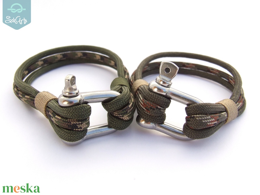 NAUTICAL paracord karkötő - Forest - ékszer - karkötő - fonott karkötő - Meska.hu NAUTICAL paracord karkötő - Forest - ékszer - karkötő - fonott karkötő - Meska.hu