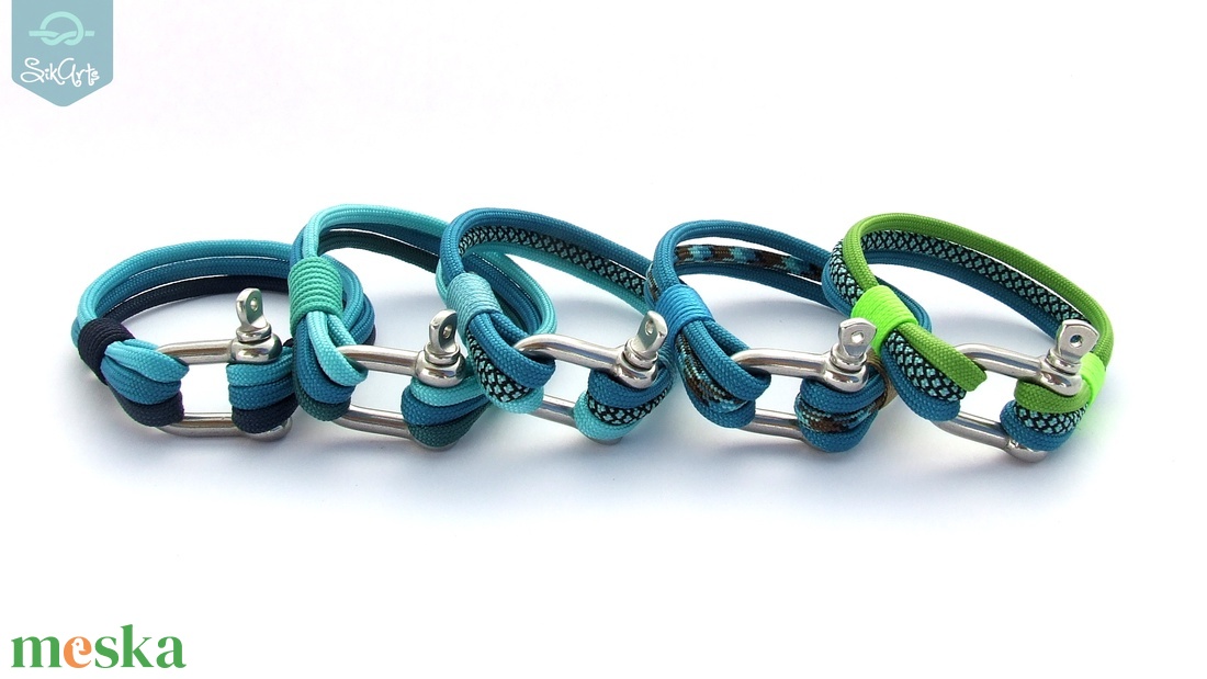 NAUTICAL paracord karkötő - Turquoise Diamond - ékszer - karkötő - fonott karkötő - Meska.hu NAUTICAL paracord karkötő - Turquoise Diamond - ékszer - karkötő - fonott karkötő - Meska.hu