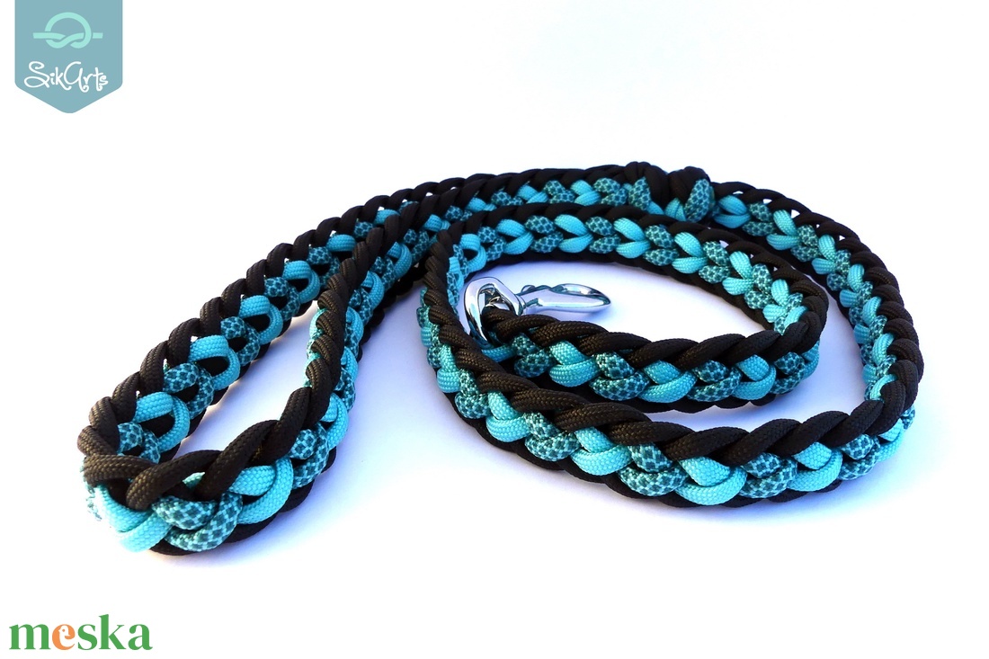 Paracord póráz - KARA - otthon & életmód - kisállatoknak - kutyáknak - kutya póráz - Meska.hu Paracord póráz - KARA - otthon & életmód - kisállatoknak - kutyáknak - kutya póráz - Meska.hu