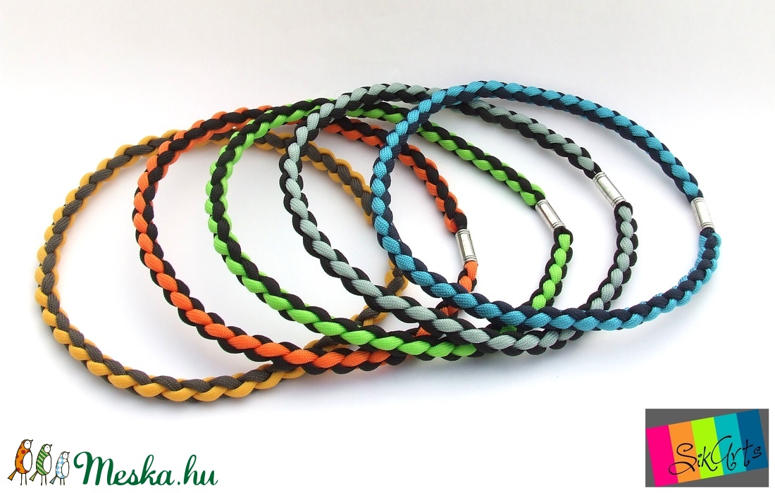Paracord férfi nyaklánc - ékszer - nyaklánc - Meska.hu