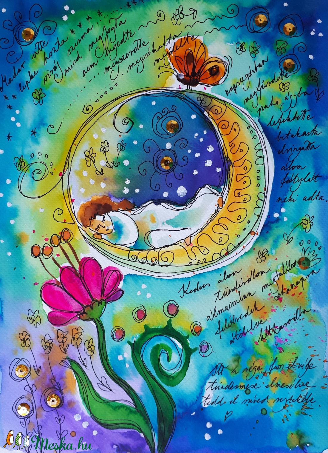 Tündérmese - művészet - grafika & illusztráció - Meska.hu