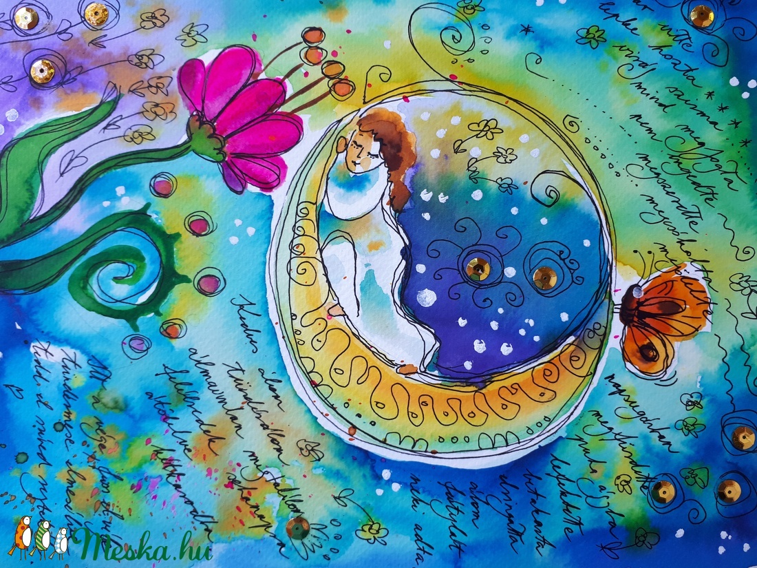 Tündérmese - művészet - grafika & illusztráció - Meska.hu