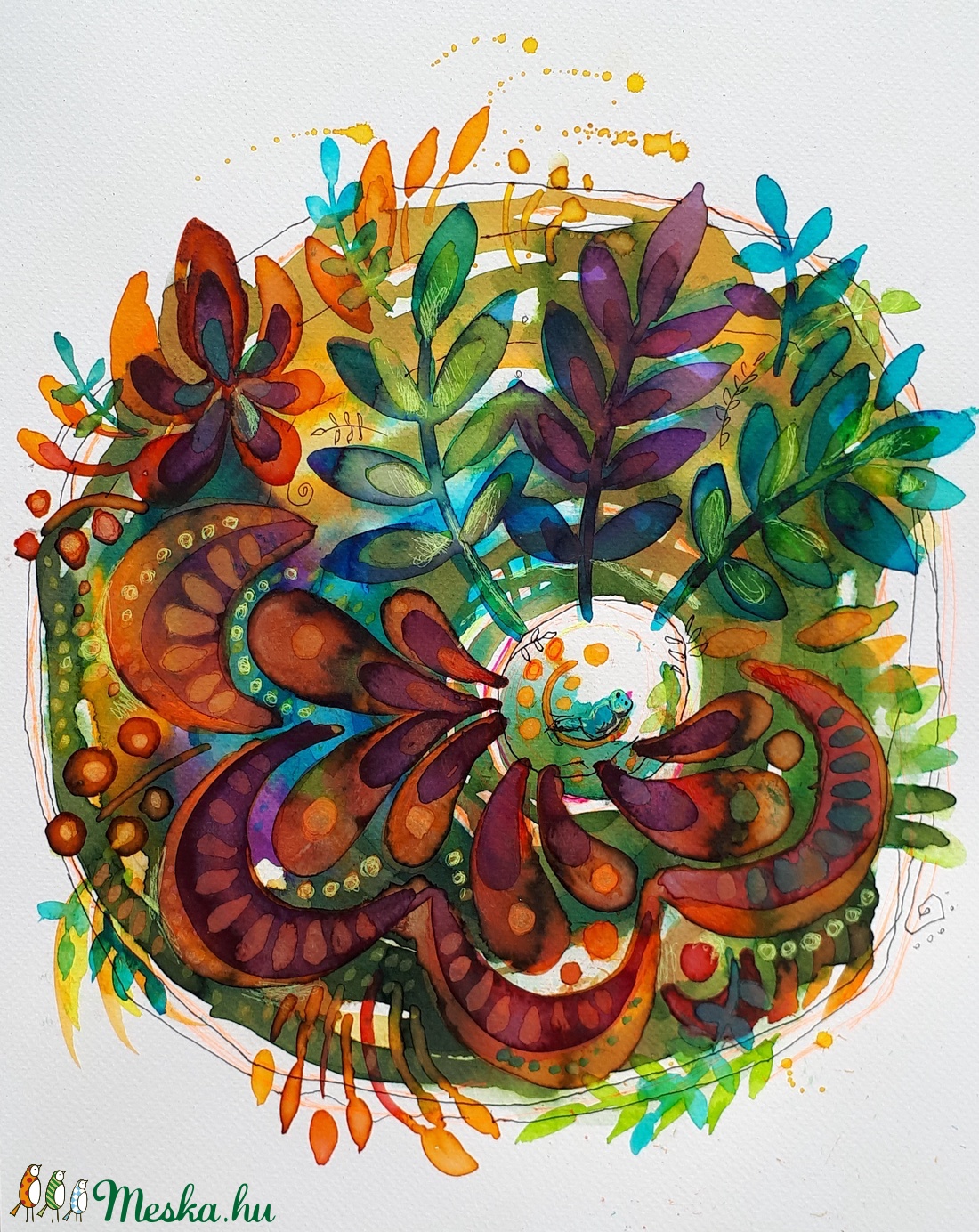 Mandala 7. Matyó-inspiráció - otthon & életmód - dekoráció - Meska.hu Mandala 7. Matyó-inspiráció - otthon & életmód - dekoráció - Meska.hu