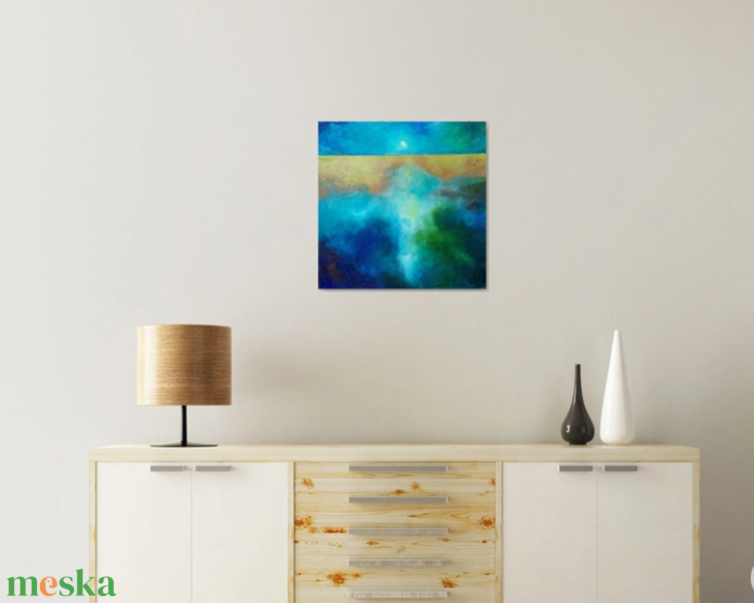Arany horizont (50x50cm) - művészet - festmény - olajfestmény - Meska.hu Arany horizont (50x50cm) - művészet - festmény - olajfestmény - Meska.hu