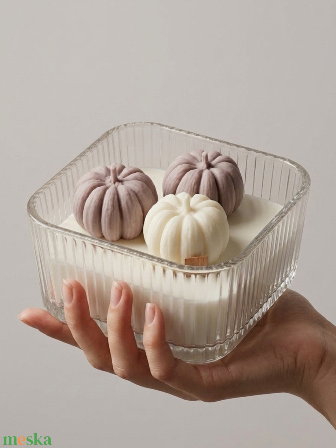 Őszi Tökös Illatgyertya Tálban - Pumpkin Spice - Halloween Dekor - Kézműves Szójagyertya - otthon & életmód - dekoráció - asztal és polc dekoráció - dekorációs tál, tartó - Meska.hu