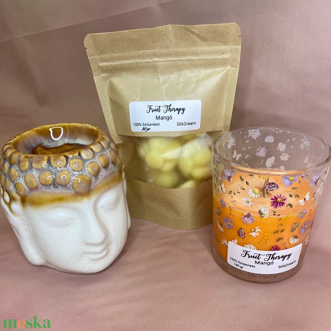 Mangó illatú illatviasz - otthon & életmód - gyertya, illat, aroma - gyertya - Meska.hu Mangó illatú illatviasz - otthon & életmód - gyertya, illat, aroma - gyertya - Meska.hu