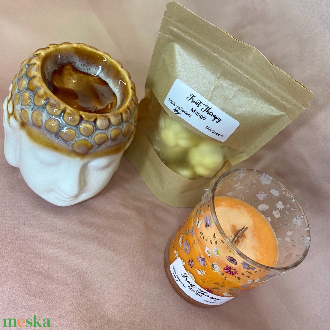 Mangó illatú illatviasz - otthon & életmód - gyertya, illat, aroma - gyertya - Meska.hu Mangó illatú illatviasz - otthon & életmód - gyertya, illat, aroma - gyertya - Meska.hu