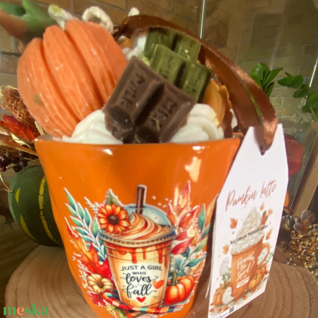 Tökös Latte desszert gyertya kis csészében - otthon & életmód - gyertya, illat, aroma - gyertya - Meska.hu Tökös Latte desszert gyertya kis csészében - otthon & életmód - gyertya, illat, aroma - gyertya - Meska.hu