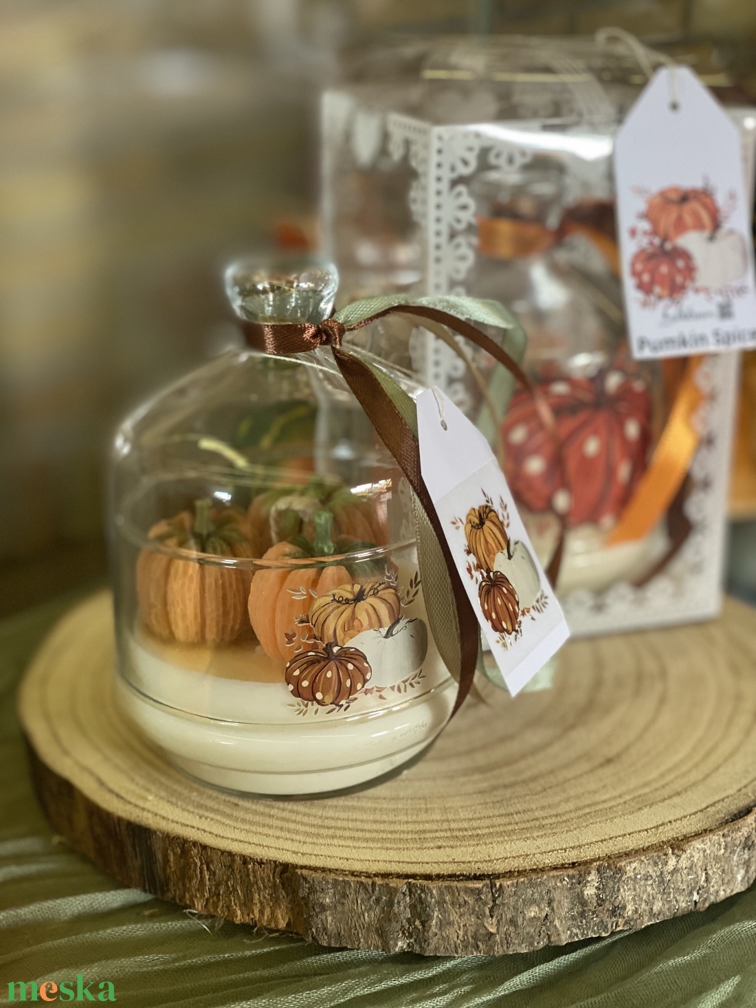 Őszi Pumkin Spice üvegbúrás gyertya - otthon & életmód - gyertya, illat, aroma - gyertya - Meska.hu Őszi Pumkin Spice üvegbúrás gyertya - otthon & életmód - gyertya, illat, aroma - gyertya - Meska.hu
