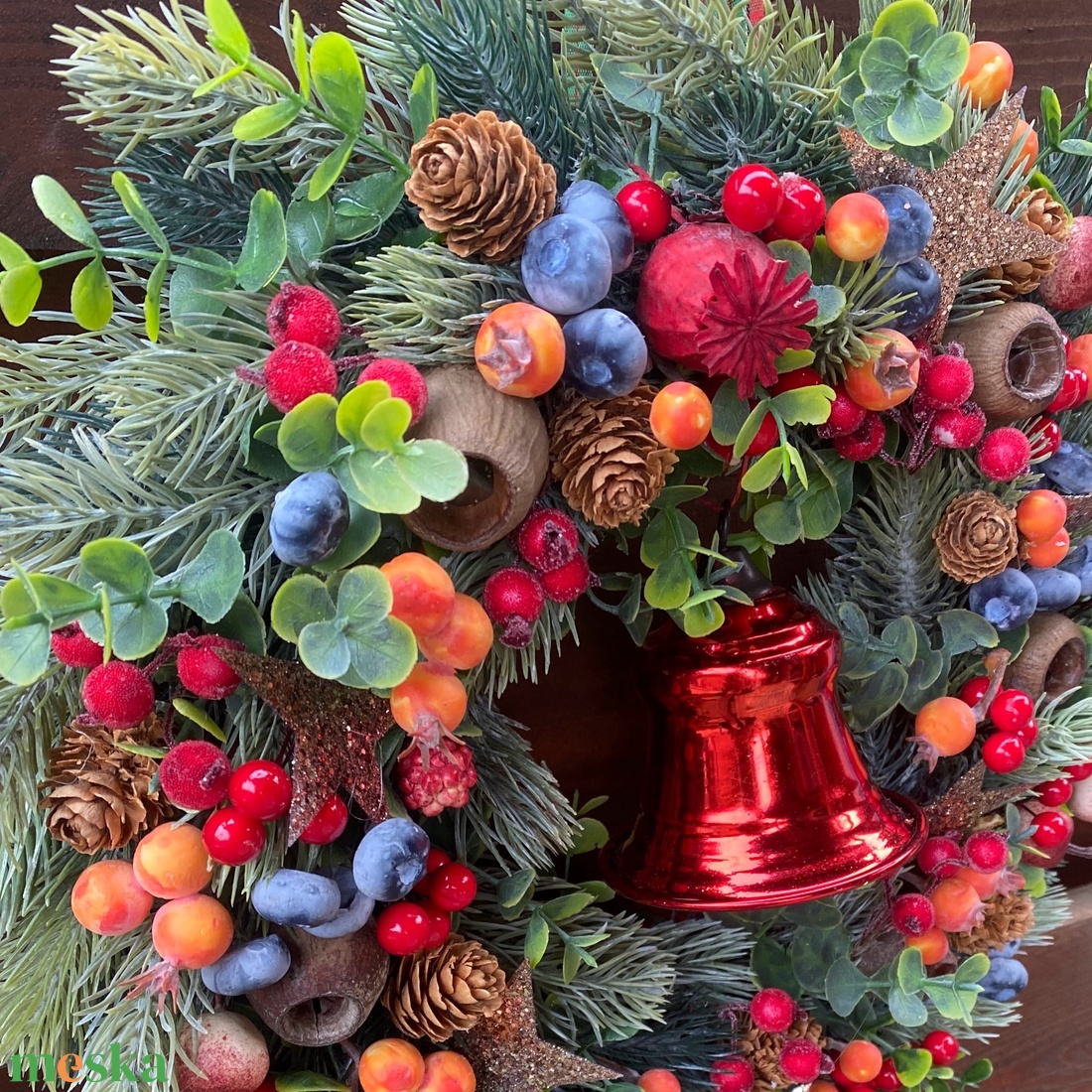 Piros csengettyűs Karácsonyi kopogtató ajtódísz koszorú - otthon & életmód - dekoráció - ajtó- és ablak dekoráció - ajtódísz & kopogtató - Meska.hu Piros csengettyűs Karácsonyi kopogtató ajtódísz koszorú - otthon & életmód - dekoráció - ajtó- és ablak dekoráció - ajtódísz & kopogtató - Meska.hu