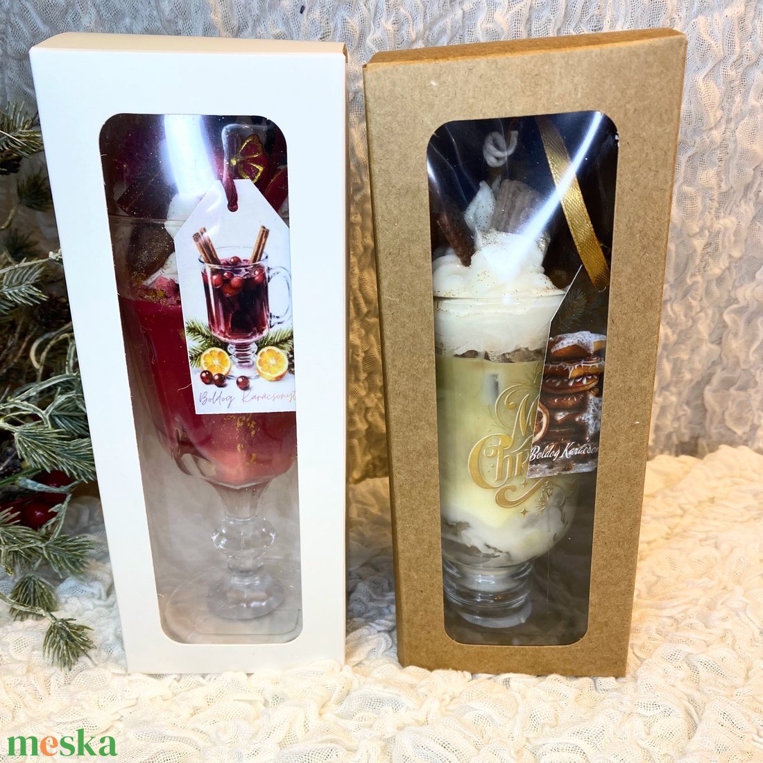 Mézeskalács Latte illatú gyertya  - otthon & életmód - gyertya, illat, aroma - gyertya - Meska.hu