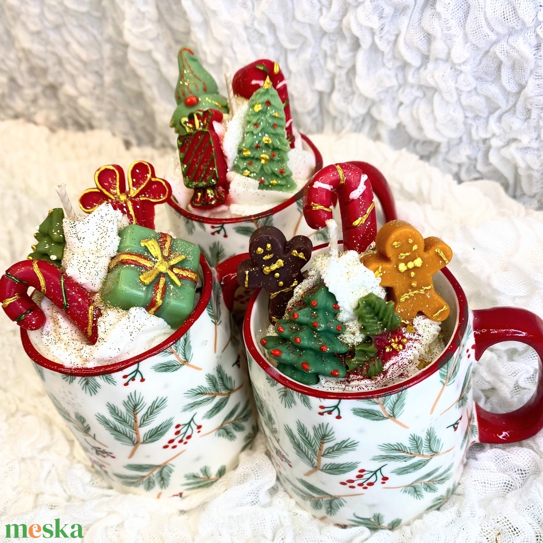 Cuki kis bögrés szójaviasz gyertya - otthon & életmód - gyertya, illat, aroma - gyertya - Meska.hu