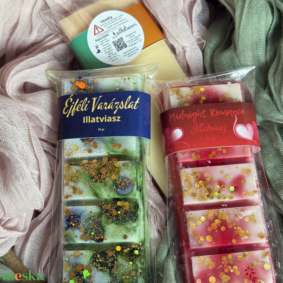 Táblás Illatviasz kerámia olvasztóval - otthon & életmód - gyertya, illat, aroma - illatviasz - Meska.hu