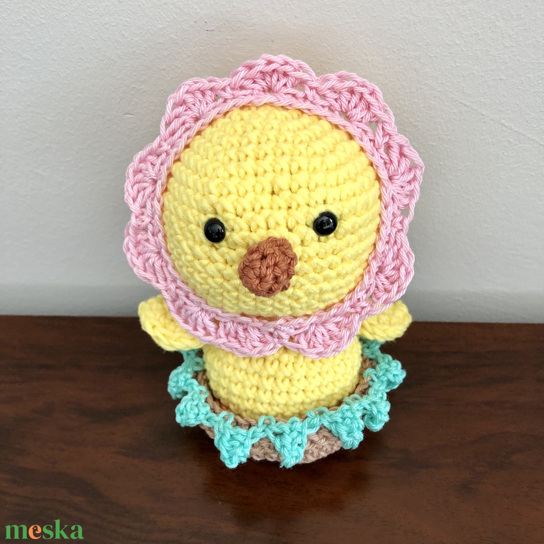 Horgolt napsárga csibevirág, cserépben - amigurumi - otthon & életmód - dekoráció - dísztárgy - Meska.hu Horgolt napsárga csibevirág, cserépben - amigurumi - otthon & életmód - dekoráció - dísztárgy - Meska.hu