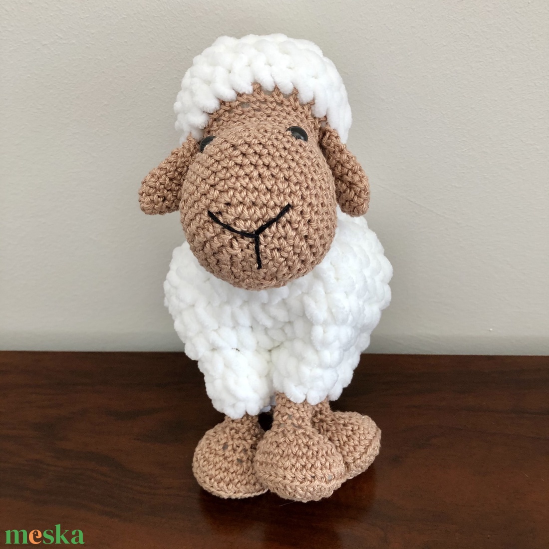 Horgolt fehér bari - amigurumi - játék & sport - plüssállat & játékfigura - plüss bárány - Meska.hu Horgolt fehér bari - amigurumi - játék & sport - plüssállat & játékfigura - plüss bárány - Meska.hu