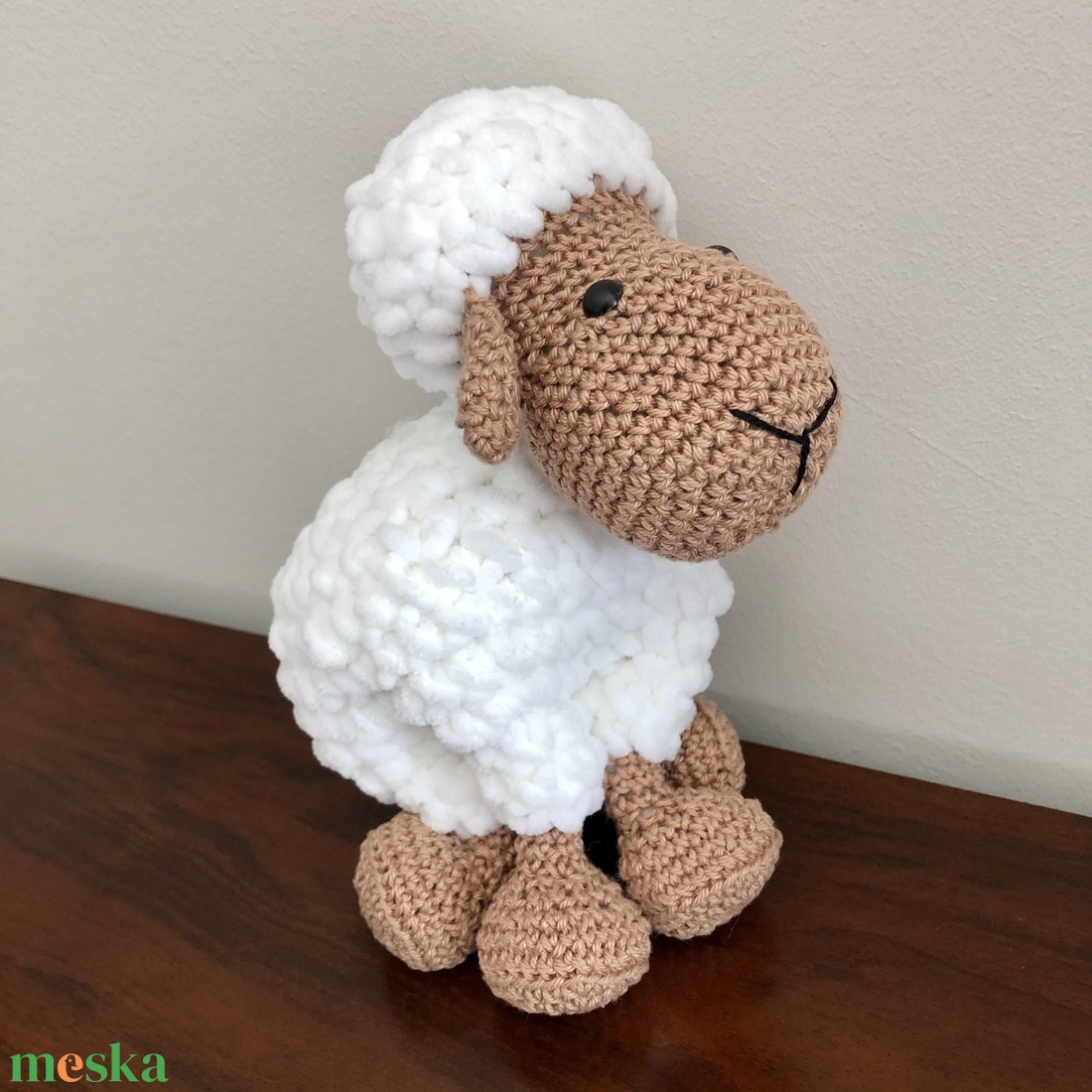 Horgolt fehér bari - amigurumi - játék & sport - plüssállat & játékfigura - plüss bárány - Meska.hu Horgolt fehér bari - amigurumi - játék & sport - plüssállat & játékfigura - plüss bárány - Meska.hu