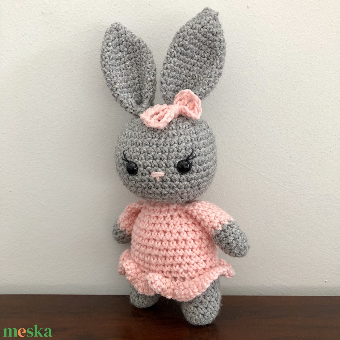 Horgolt nyuszi lány - amigurumi - játék & sport - plüssállat & játékfigura - nyuszi - Meska.hu Horgolt nyuszi lány - amigurumi - játék & sport - plüssállat & játékfigura - nyuszi - Meska.hu