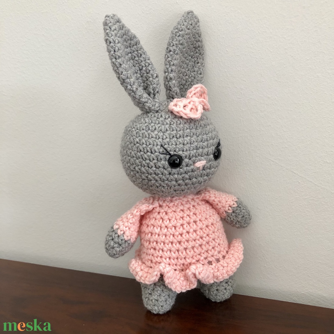 Horgolt nyuszi lány - amigurumi - játék & sport - plüssállat & játékfigura - nyuszi - Meska.hu Horgolt nyuszi lány - amigurumi - játék & sport - plüssállat & játékfigura - nyuszi - Meska.hu