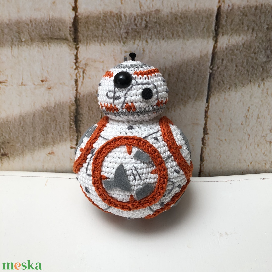 Horgolt BB8 - amigurumi - játék & sport - plüssállat & játékfigura - robot & gép - Meska.hu Horgolt BB8 - amigurumi - játék & sport - plüssállat & játékfigura - robot & gép - Meska.hu