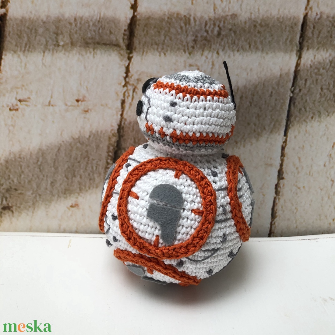 Horgolt BB8 - amigurumi - játék & sport - plüssállat & játékfigura - robot & gép - Meska.hu Horgolt BB8 - amigurumi - játék & sport - plüssállat & játékfigura - robot & gép - Meska.hu