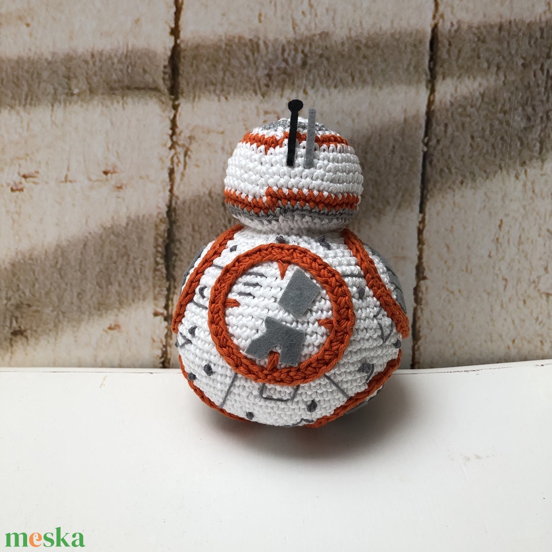 Horgolt BB8 - amigurumi - játék & sport - plüssállat & játékfigura - robot & gép - Meska.hu Horgolt BB8 - amigurumi - játék & sport - plüssállat & játékfigura - robot & gép - Meska.hu