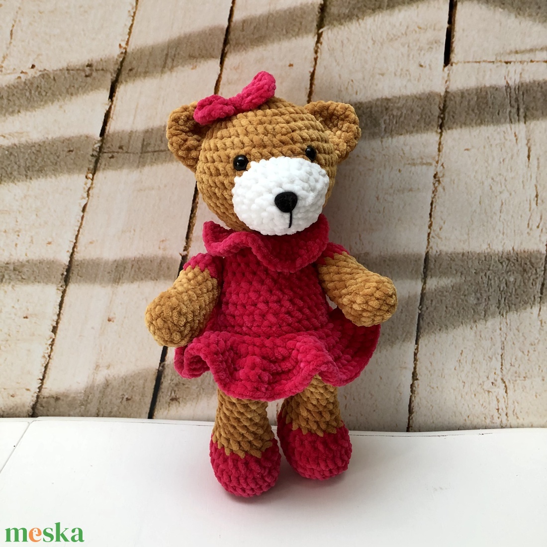 Plüss maci lány - amigurumi - játék & sport - plüssállat & játékfigura - maci - Meska.hu Plüss maci lány - amigurumi - játék & sport - plüssállat & játékfigura - maci - Meska.hu