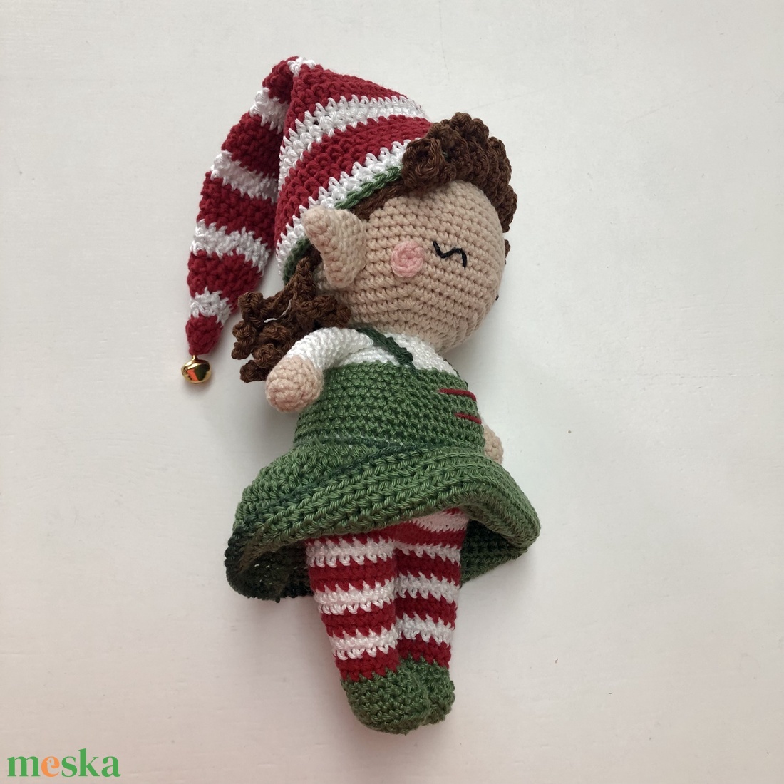 Karácsonyi manó lány - amigurumi - játék & sport - plüssállat & játékfigura - manó - Meska.hu Karácsonyi manó lány - amigurumi - játék & sport - plüssállat & játékfigura - manó - Meska.hu