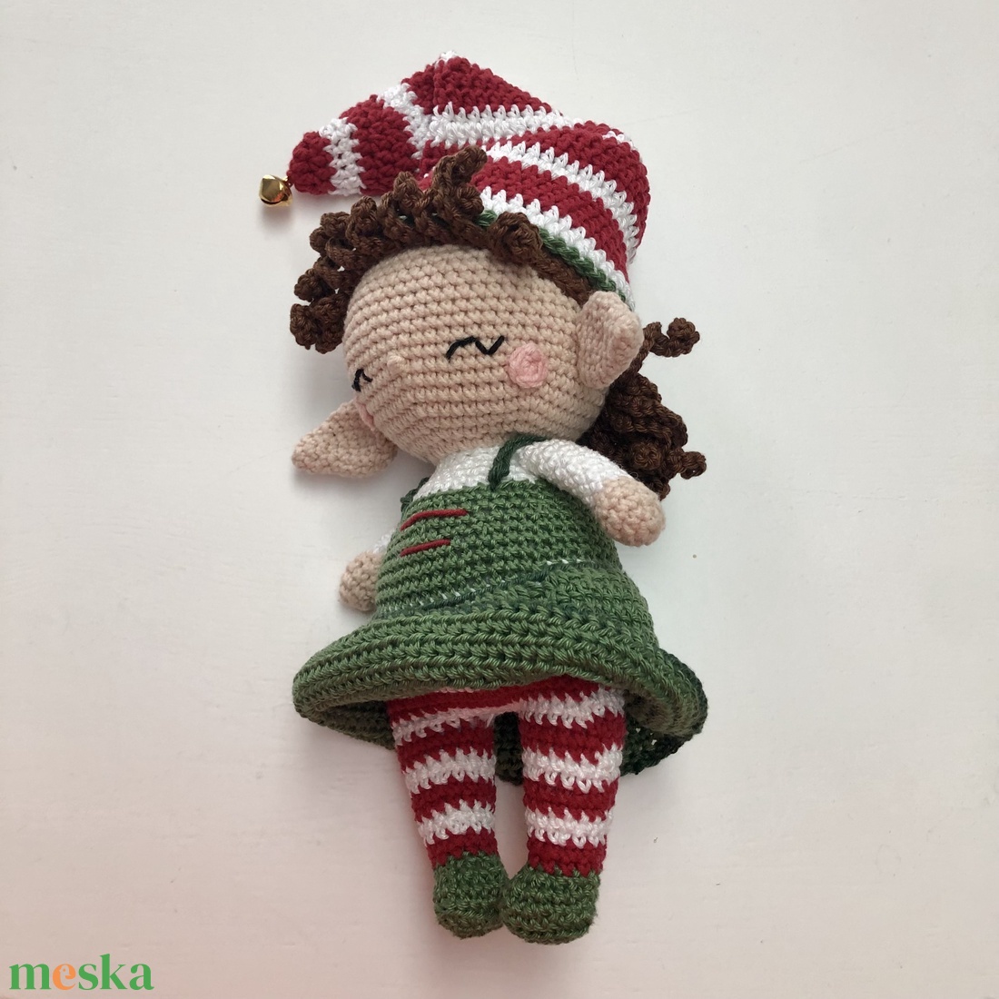 Karácsonyi manó lány - amigurumi - játék & sport - plüssállat & játékfigura - manó - Meska.hu Karácsonyi manó lány - amigurumi - játék & sport - plüssállat & játékfigura - manó - Meska.hu