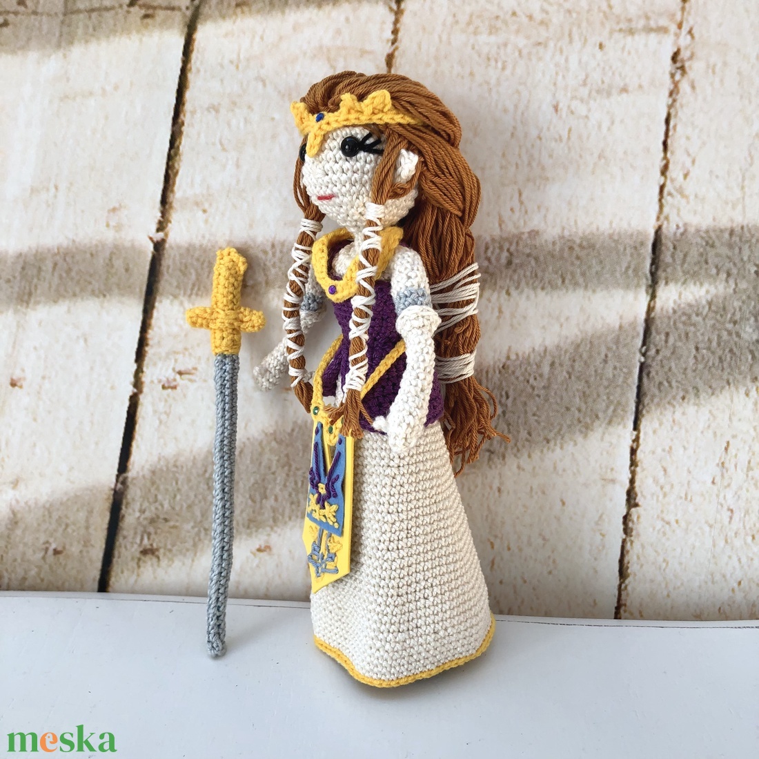 Zelda hercegnő - amigurumi - játék & sport - plüssállat & játékfigura - más figura - Meska.hu Zelda hercegnő - amigurumi - játék & sport - plüssállat & játékfigura - más figura - Meska.hu