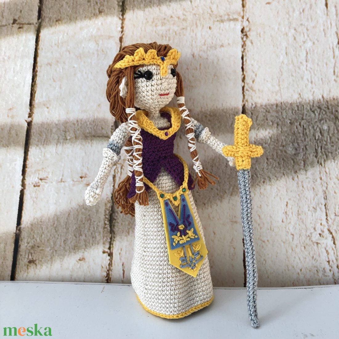Zelda hercegnő - amigurumi - játék & sport - plüssállat & játékfigura - más figura - Meska.hu Zelda hercegnő - amigurumi - játék & sport - plüssállat & játékfigura - más figura - Meska.hu
