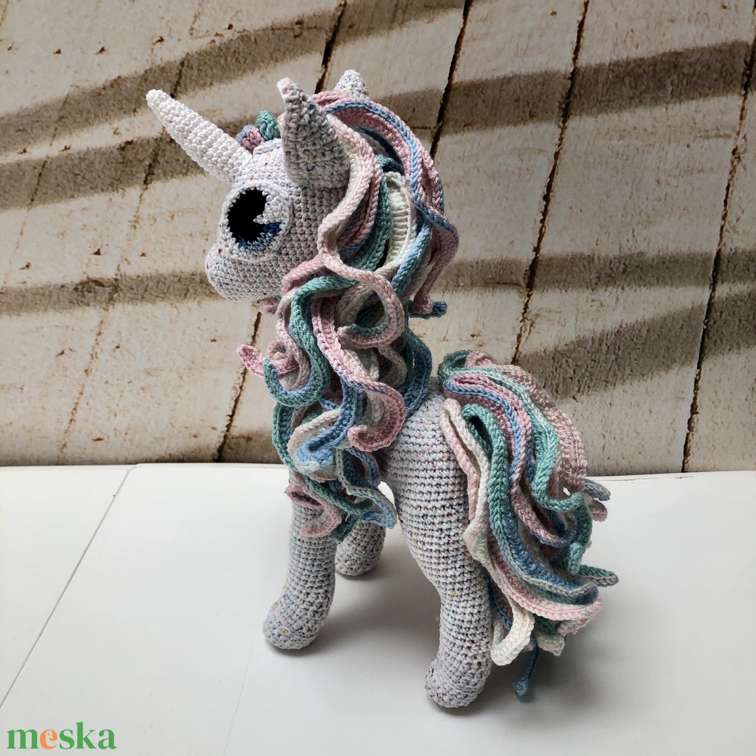 Unikornis hercegnő - amigurumi - játék & sport - plüssállat & játékfigura - unikornis - Meska.hu