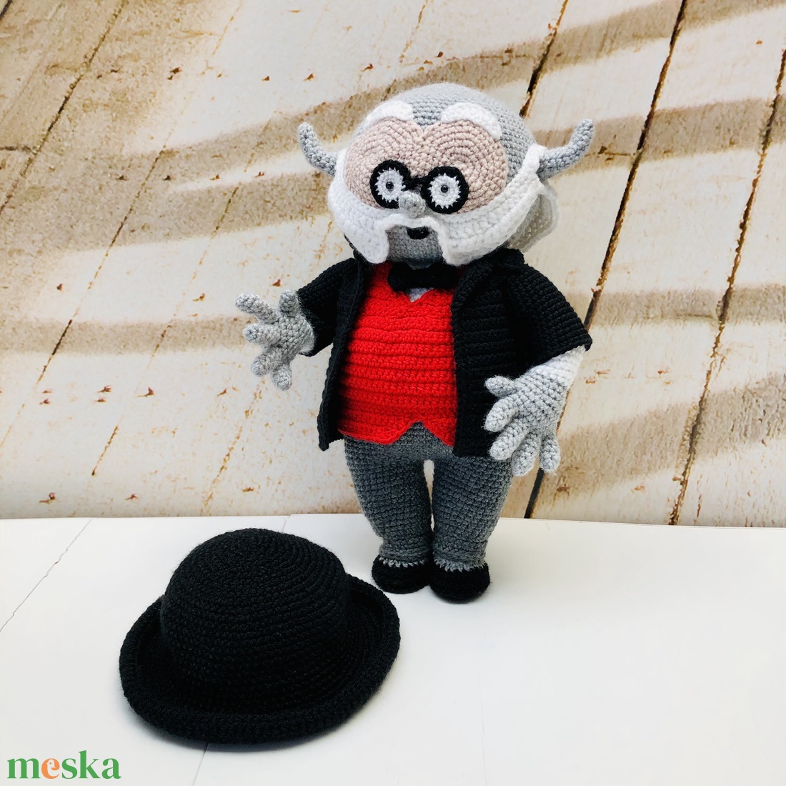 Bubó doktor - amigurumi - játék & sport - plüssállat & játékfigura - bagoly - Meska.hu Bubó doktor - amigurumi - játék & sport - plüssállat & játékfigura - bagoly - Meska.hu