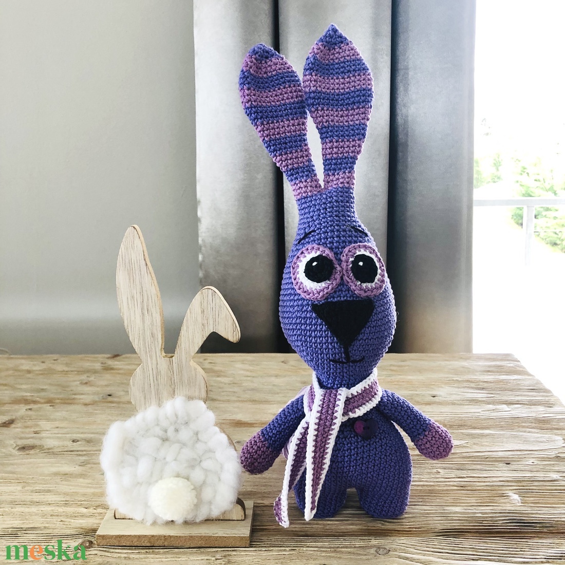 Lila nyuszi - amigurumi - játék & sport - plüssállat & játékfigura - nyuszi - Meska.hu Lila nyuszi - amigurumi - játék & sport - plüssállat & játékfigura - nyuszi - Meska.hu