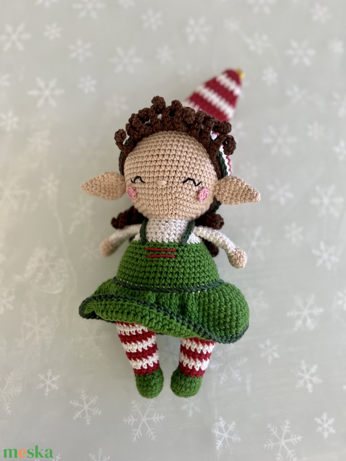 Karácsonyi manó lány - amigurumi - játék & sport - plüssállat & játékfigura - manó - Meska.hu Karácsonyi manó lány - amigurumi - játék & sport - plüssállat & játékfigura - manó - Meska.hu
