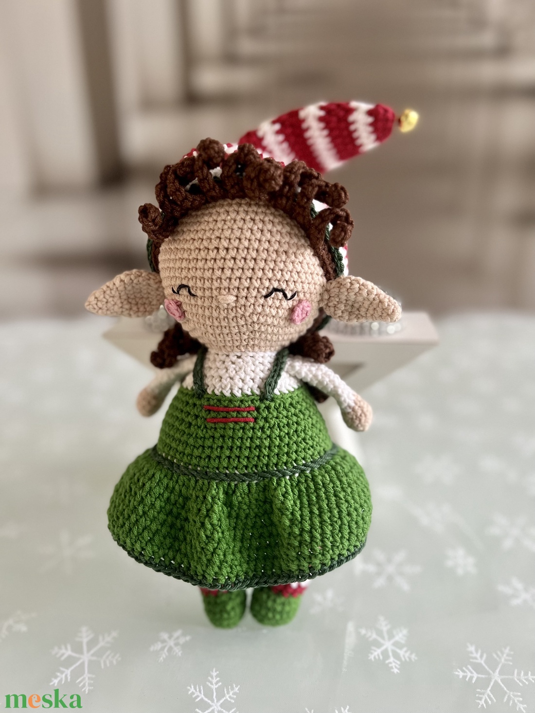 Karácsonyi manó lány - amigurumi - játék & sport - plüssállat & játékfigura - manó - Meska.hu Karácsonyi manó lány - amigurumi - játék & sport - plüssállat & játékfigura - manó - Meska.hu